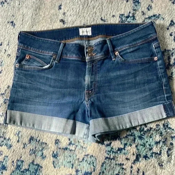 Hudson Jeans Pants - Hudson Croxley mid thigh shorts icon color 30